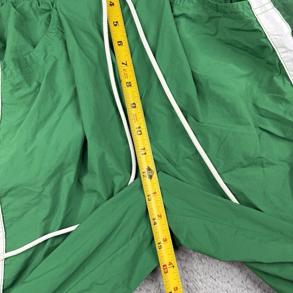 Free People FP Movement Champ Is Here Track Pants Medium Green Nylon Wide Leg